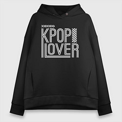 Женское худи оверсайз K-pop lover