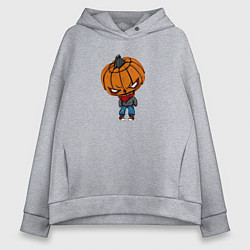 Женское худи оверсайз Sigma boy is Halloween