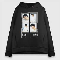 Женское худи оверсайз Han stray kids cute