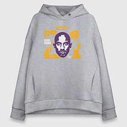 Толстовка оверсайз женская Black mamba 24, цвет: меланж