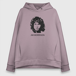 Женское худи оверсайз Jim Morrison rock legend