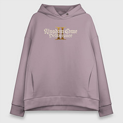 Женское худи оверсайз Kingdom Come Deliverance 2 logo