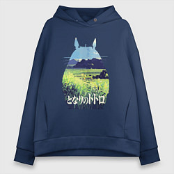 Женское худи оверсайз Nature Totoro