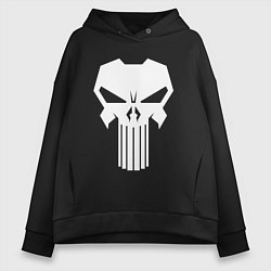 Женское худи оверсайз The Punisher - Каратель