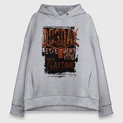 Толстовка оверсайз женская Пеклопёс DogDay, цвет: меланж