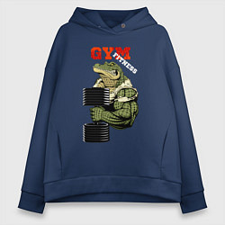 Женское худи оверсайз GYM fitness - crocodile