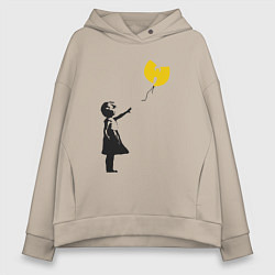 Женское худи оверсайз Wu-Tang Banksy