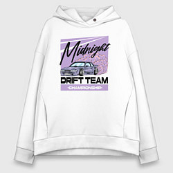 Женское худи оверсайз Midnight drifting