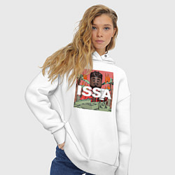 Толстовка оверсайз женская 21 savage, цвет: белый — фото 2