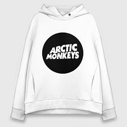 Женское худи оверсайз Arctic Monkeys Round