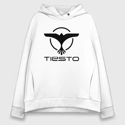 Толстовка оверсайз женская Tiesto, цвет: белый