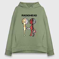 Женское худи оверсайз Radiohead Peoples