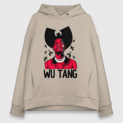 Толстовка оверсайз женская Wu-Tang Insects, цвет: миндальный