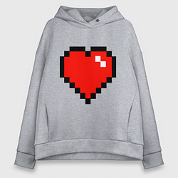 Женское худи оверсайз Minecraft Lover