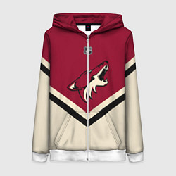 Женская толстовка на молнии NHL: Arizona Coyotes