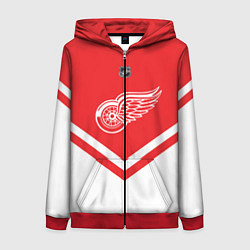 Женская толстовка на молнии NHL: Detroit Red Wings