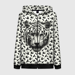 Женская толстовка на молнии Tiger Dreams