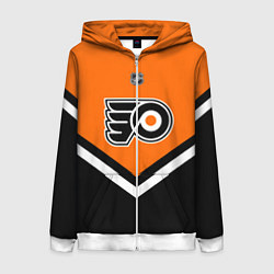 Женская толстовка на молнии NHL: Philadelphia Flyers