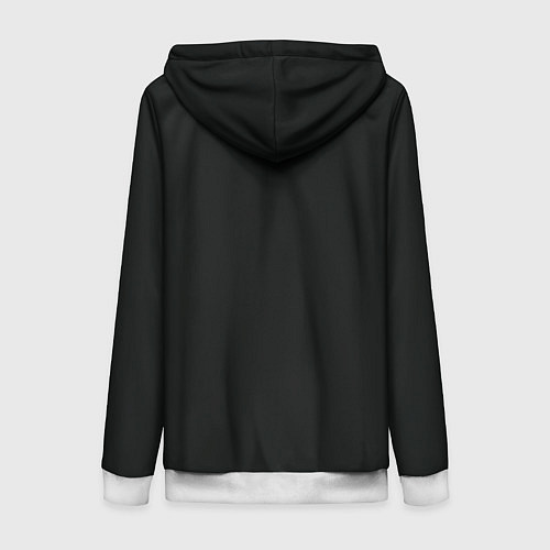 Женская толстовка на молнии Bring Me The Horizon: Owl / 3D-Белый – фото 2