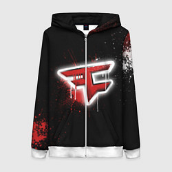 Женская толстовка на молнии FaZe Clan: Black collection