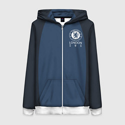 Женская толстовка на молнии Chelsea FC: London SW6