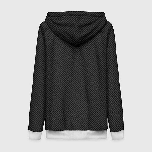 Женская толстовка на молнии Honda: Sport Line / 3D-Белый – фото 2