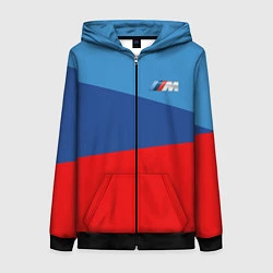 Женская толстовка на молнии BMW: M Collection