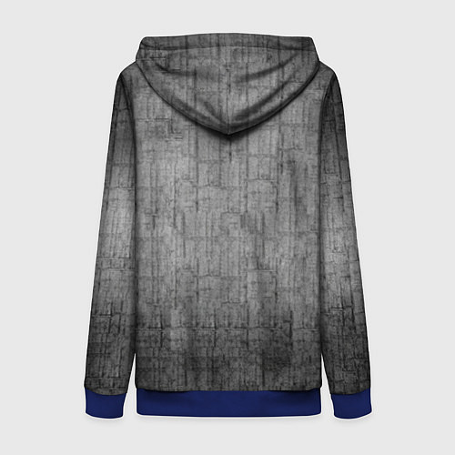 Женская толстовка на молнии Пабло Эскобар / 3D-Синий – фото 2