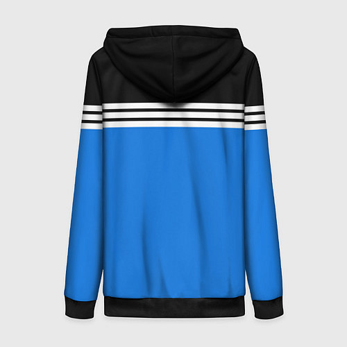 Женская толстовка на молнии Wrestling: Sport Line / 3D-Черный – фото 2