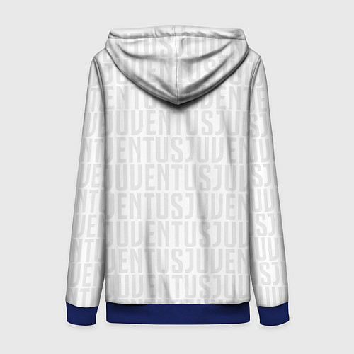 Женская толстовка на молнии Juve Ronaldo / 3D-Синий – фото 2