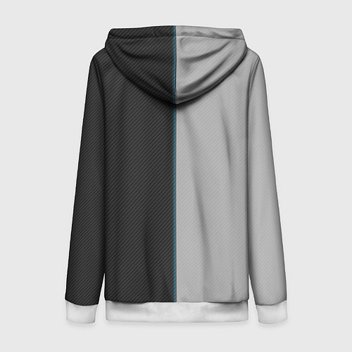 Женская толстовка на молнии Detroit: Android RK900 / 3D-Белый – фото 2