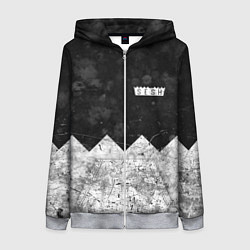 Женская толстовка на молнии BONES: SESH Team