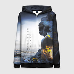 Толстовка на молнии женская Death Stranding: Exclusive, цвет: 3D-черный