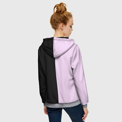 Женская толстовка на молнии BTS Jimin / 3D-Меланж – фото 4