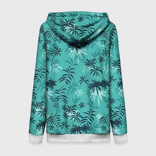 Женская толстовка на молнии Tommy Vercetti / 3D-Белый – фото 2