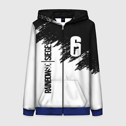 Толстовка на молнии женская RAINBOW SIX SIEGE, цвет: 3D-синий