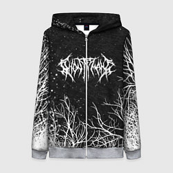 Толстовка на молнии женская GHOSTEMANE, цвет: 3D-меланж