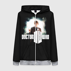 Женская толстовка на молнии Doctor Who