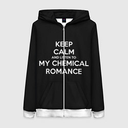 Женская толстовка на молнии My chemical romance