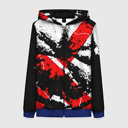 Женская толстовка на молнии DARK SIDE10