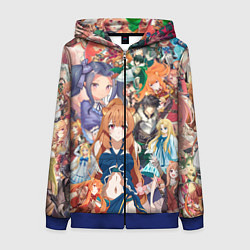 Женская толстовка на молнии Восхождение Героя Щита