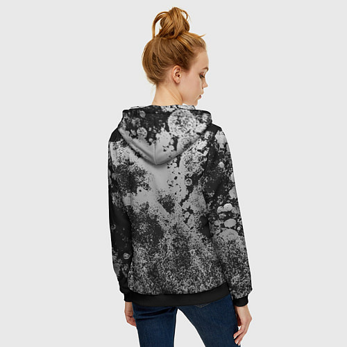 Женская толстовка на молнии LINDEMANN / 3D-Черный – фото 4