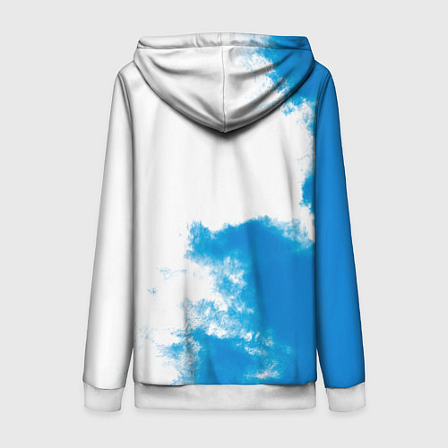 Женская толстовка на молнии ВДВ / 3D-Белый – фото 2