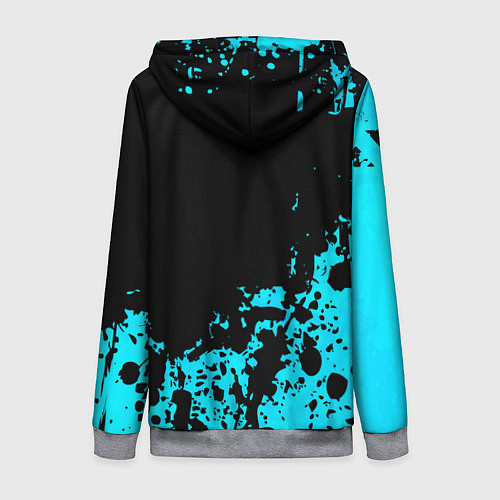 Женская толстовка на молнии ВДВ / 3D-Меланж – фото 2