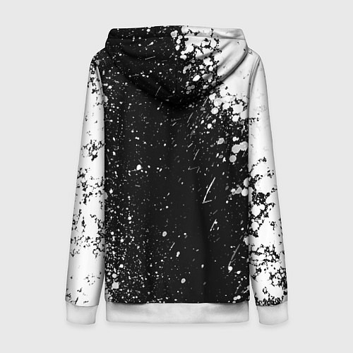 Женская толстовка на молнии BMW / 3D-Белый – фото 2