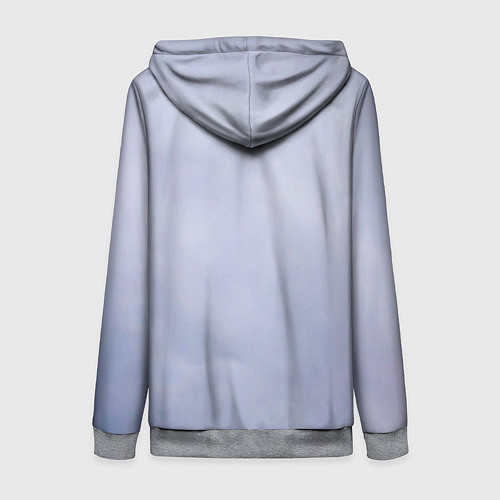 Женская толстовка на молнии ВВС России / 3D-Меланж – фото 2