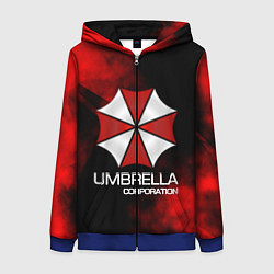 Женская толстовка на молнии UMBRELLA CORP