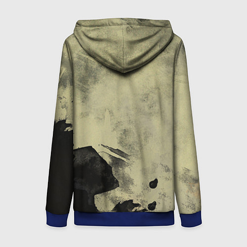 Женская толстовка на молнии ВДВ / 3D-Синий – фото 2