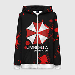 Женская толстовка на молнии UMBRELLA CORP