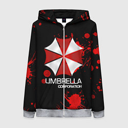 Женская толстовка на молнии UMBRELLA CORP